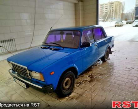 Синій ВАЗ 2107, об'ємом двигуна 1.5 л та пробігом 120 тис. км за 999 $, фото 1 на Automoto.ua