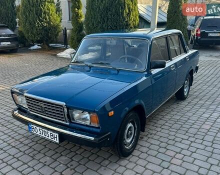 Синий ВАЗ 2107, объемом двигателя 1.5 л и пробегом 59 тыс. км за 1700 $, фото 1 на Automoto.ua