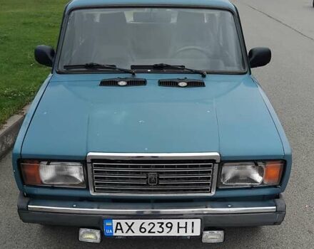 Синий ВАЗ 2107, объемом двигателя 1.45 л и пробегом 135 тыс. км за 971 $, фото 1 на Automoto.ua