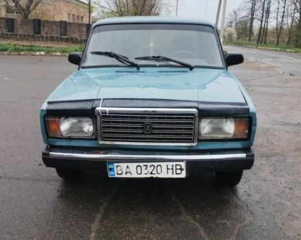 Синий ВАЗ 2107, объемом двигателя 1.5 л и пробегом 170 тыс. км за 750 $, фото 1 на Automoto.ua