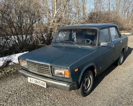 Синій ВАЗ 2107, об'ємом двигуна 1.5 л та пробігом 100 тис. км за 565 $, фото 1 на Automoto.ua