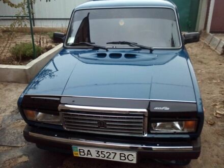 Синий ВАЗ 2107, объемом двигателя 1.5 л и пробегом 100 тыс. км за 1005 $, фото 1 на Automoto.ua