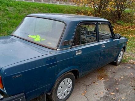 ВАЗ 2107 2004 в Белой Церкве на Automoto.ua Синий ВАЗ 2107, объемом двигателя 1.45 л и пробегом 80 тыс. км за 1100 $, фото 1 на Automoto.ua