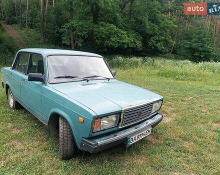 Синий ВАЗ 2107, объемом двигателя 1.45 л и пробегом 86 тыс. км за 1600 $, фото 1 на Automoto.ua