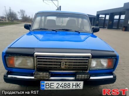Синій ВАЗ 2107, об'ємом двигуна 1.5 л та пробігом 138 тис. км за 750 $, фото 1 на Automoto.ua