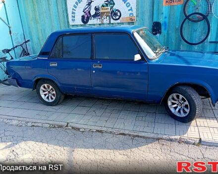 Синий ВАЗ 2107, объемом двигателя 1.6 л и пробегом 0 тыс. км за 1150 $, фото 1 на Automoto.ua