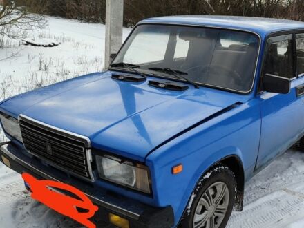 Синий ВАЗ 2107, объемом двигателя 1.5 л и пробегом 140 тыс. км за 1400 $, фото 1 на Automoto.ua