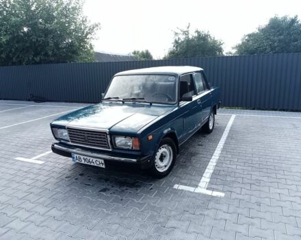 Синий ВАЗ 2107, объемом двигателя 1.5 л и пробегом 250 тыс. км за 900 $, фото 1 на Automoto.ua