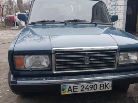 Синий ВАЗ 2107, объемом двигателя 1.5 л и пробегом 80 тыс. км за 1018 $, фото 1 на Automoto.ua