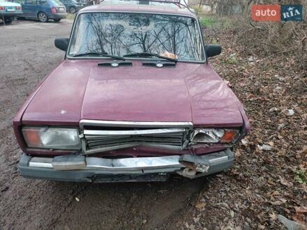 Синий ВАЗ 2107, объемом двигателя 1.5 л и пробегом 65 тыс. км за 400 $, фото 1 на Automoto.ua