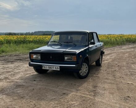 Синий ВАЗ 2107, объемом двигателя 1.7 л и пробегом 95 тыс. км за 850 $, фото 1 на Automoto.ua