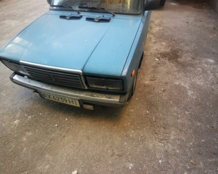 Синий ВАЗ 2107, объемом двигателя 1.5 л и пробегом 34 тыс. км за 1500 $, фото 1 на Automoto.ua