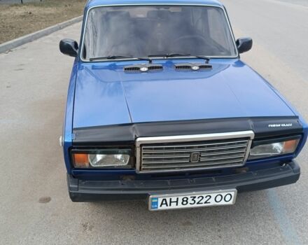 Синий ВАЗ 2107, объемом двигателя 1.5 л и пробегом 1000 тыс. км за 1700 $, фото 1 на Automoto.ua