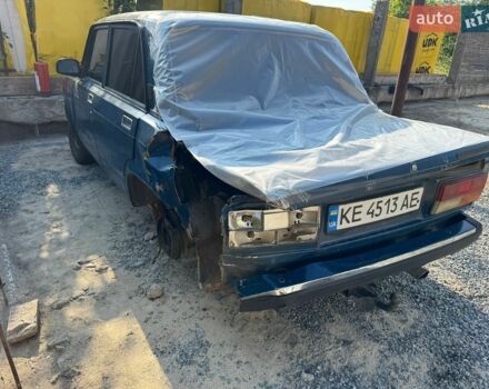 Синій ВАЗ 2107, об'ємом двигуна 1.5 л та пробігом 73 тис. км за 400 $, фото 1 на Automoto.ua