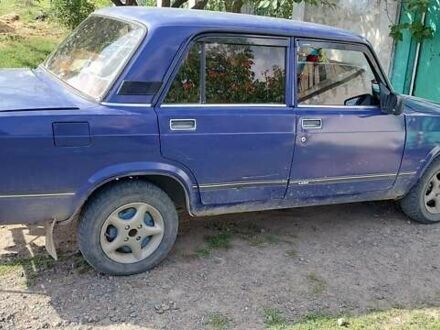 Синий ВАЗ 2107, объемом двигателя 1.5 л и пробегом 59 тыс. км за 1000 $, фото 1 на Automoto.ua