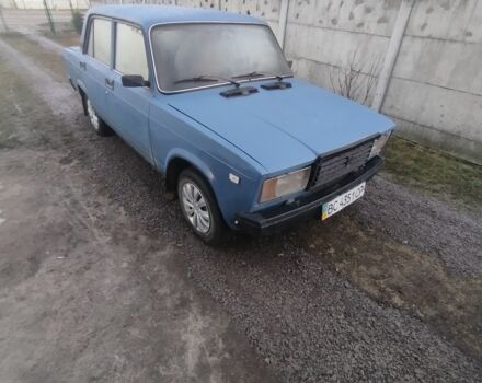 Синій ВАЗ 2107, об'ємом двигуна 1.3 л та пробігом 160 тис. км за 617 $, фото 1 на Automoto.ua