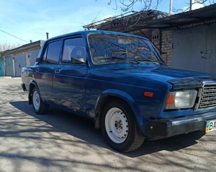 Синий ВАЗ 2107, объемом двигателя 1.5 л и пробегом 150 тыс. км за 795 $, фото 1 на Automoto.ua