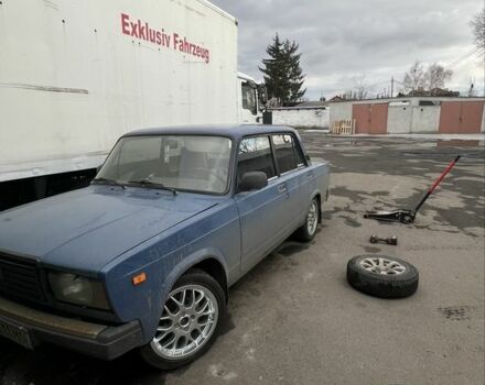 Синій ВАЗ 2107, об'ємом двигуна 1.5 л та пробігом 84 тис. км за 1700 $, фото 1 на Automoto.ua