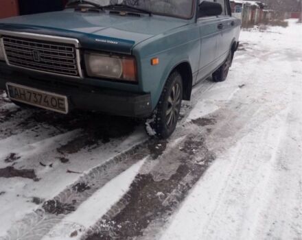 Синий ВАЗ 2107, объемом двигателя 1.5 л и пробегом 110 тыс. км за 1628 $, фото 1 на Automoto.ua