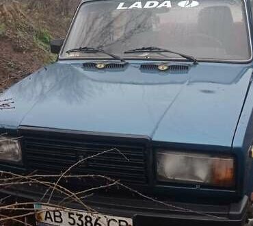 Синий ВАЗ 2107, объемом двигателя 1.45 л и пробегом 111 тыс. км за 450 $, фото 1 на Automoto.ua