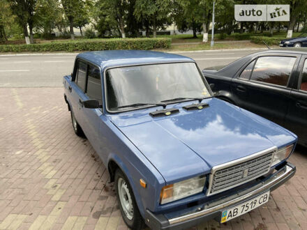 Синий ВАЗ 2107, объемом двигателя 1.5 л и пробегом 59 тыс. км за 1500 $, фото 1 на Automoto.ua