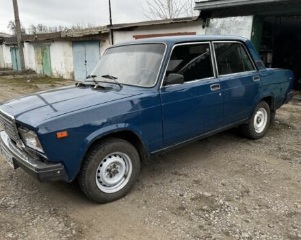 Синий ВАЗ 2107, объемом двигателя 1.5 л и пробегом 73 тыс. км за 1800 $, фото 1 на Automoto.ua