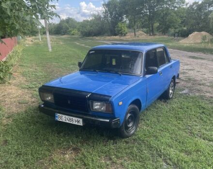 Синий ВАЗ 2107, объемом двигателя 1.3 л и пробегом 700 тыс. км за 626 $, фото 1 на Automoto.ua