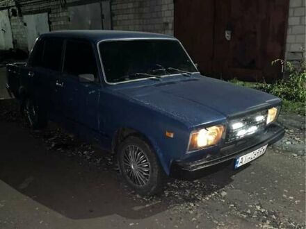 Синий ВАЗ 2107, объемом двигателя 1.5 л и пробегом 77 тыс. км за 1000 $, фото 1 на Automoto.ua