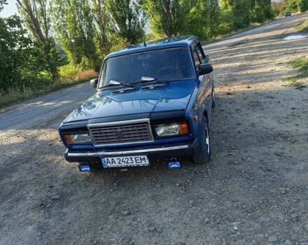 Синій ВАЗ 2107, об'ємом двигуна 1.5 л та пробігом 90 тис. км за 1897 $, фото 1 на Automoto.ua