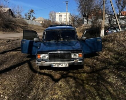 Синій ВАЗ 2107, об'ємом двигуна 1.5 л та пробігом 37 тис. км за 1200 $, фото 1 на Automoto.ua