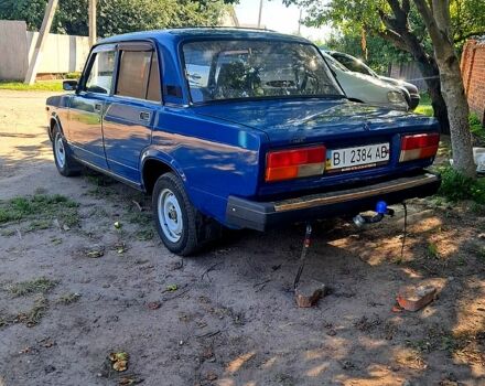 Синій ВАЗ 2107, об'ємом двигуна 1.5 л та пробігом 150 тис. км за 1150 $, фото 1 на Automoto.ua