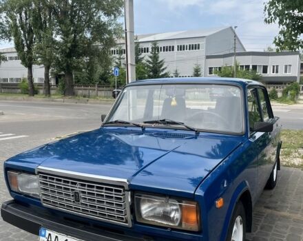 Синий ВАЗ 2107, объемом двигателя 1.5 л и пробегом 93 тыс. км за 1400 $, фото 1 на Automoto.ua