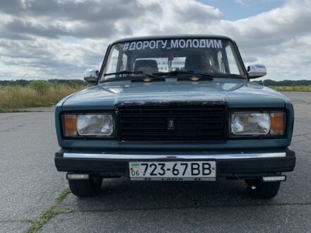 Синий ВАЗ 2107, объемом двигателя 1.6 л и пробегом 49 тыс. км за 948 $, фото 1 на Automoto.ua