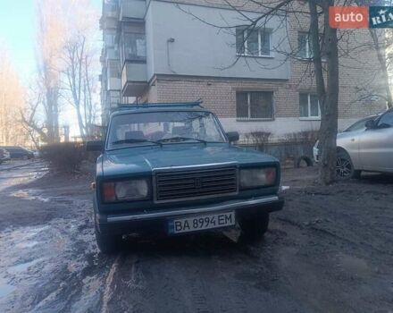 Синий ВАЗ 2107, объемом двигателя 1.45 л и пробегом 86 тыс. км за 1900 $, фото 1 на Automoto.ua