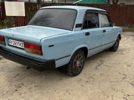Синий ВАЗ 2107, объемом двигателя 1.5 л и пробегом 250 тыс. км за 1100 $, фото 1 на Automoto.ua