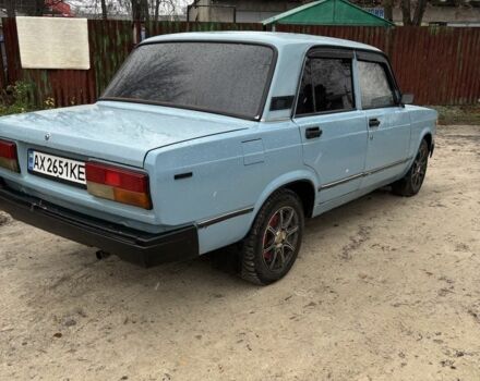 Синий ВАЗ 2107, объемом двигателя 1.5 л и пробегом 250 тыс. км за 1100 $, фото 1 на Automoto.ua