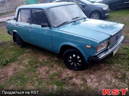 Синий ВАЗ 2107, объемом двигателя 1.6 л и пробегом 254 тыс. км за 770 $, фото 1 на Automoto.ua