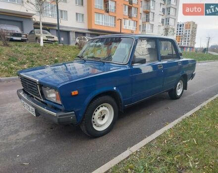 Синий ВАЗ 2107, объемом двигателя 1.5 л и пробегом 33 тыс. км за 2200 $, фото 1 на Automoto.ua