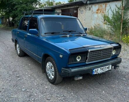 Синий ВАЗ 2107, объемом двигателя 1.5 л и пробегом 25 тыс. км за 1806 $, фото 1 на Automoto.ua