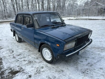 Синій ВАЗ 2107, об'ємом двигуна 1.5 л та пробігом 100 тис. км за 750 $, фото 1 на Automoto.ua