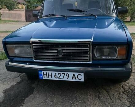 Синий ВАЗ 2107, объемом двигателя 1.45 л и пробегом 35 тыс. км за 1250 $, фото 1 на Automoto.ua