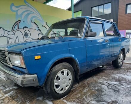 Синий ВАЗ 2107, объемом двигателя 1.5 л и пробегом 133 тыс. км за 1000 $, фото 1 на Automoto.ua