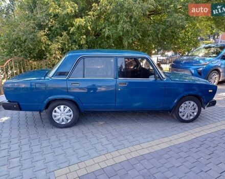 Синий ВАЗ 2107, объемом двигателя 1.45 л и пробегом 94 тыс. км за 1299 $, фото 1 на Automoto.ua