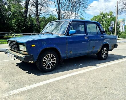 Синій ВАЗ 2107, об'ємом двигуна 1.5 л та пробігом 200 тис. км за 800 $, фото 1 на Automoto.ua