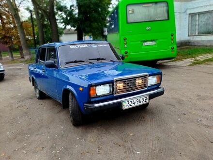 Синий ВАЗ 2107, объемом двигателя 0 л и пробегом 0 тыс. км за 1400 $, фото 1 на Automoto.ua