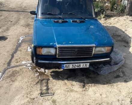 Синий ВАЗ 2107, объемом двигателя 1.5 л и пробегом 1 тыс. км за 362 $, фото 1 на Automoto.ua