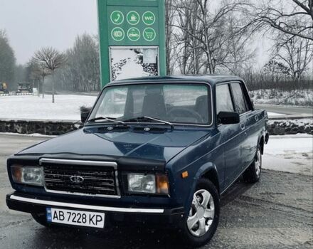 Синій ВАЗ 2107, об'ємом двигуна 1.5 л та пробігом 120 тис. км за 1000 $, фото 1 на Automoto.ua