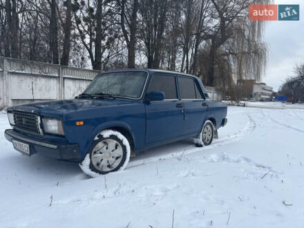 Синій ВАЗ 2107, об'ємом двигуна 1.45 л та пробігом 23 тис. км за 1400 $, фото 1 на Automoto.ua
