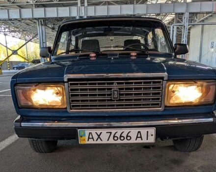 Синій ВАЗ 2107, об'ємом двигуна 1.5 л та пробігом 89 тис. км за 2000 $, фото 1 на Automoto.ua
