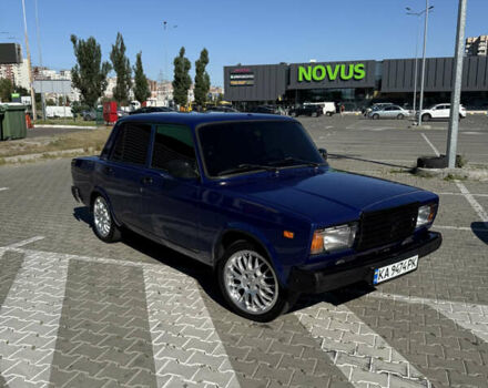 Синий ВАЗ 2107, объемом двигателя 1.45 л и пробегом 83 тыс. км за 1799 $, фото 1 на Automoto.ua